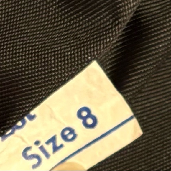 Vintage leather jacket with fringe size 8 - Picture 8 of 10